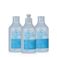 Combo Amend Gold Black Hidratação Nutritiva (3 Produtos)