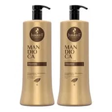 Kit Shampoo Condicionador 1l Mandioca Haskell