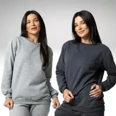 Kit 02 Moletom Feminino Careca Moletom Feminino