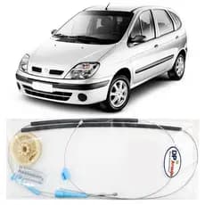 Kit Reparo Maquina Vidro Eletrico Renault Scenic 2001 02 03 04 05 06 07 08 09 2010 Cabo Traseira