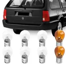 Jogo 8 Lampadas Comum Para Lanterna Traseira Quantum 1999 2000 2001