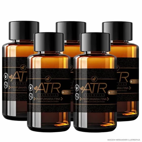 Essências Vollmens Linha Universal Premium Para Velas e Sabonetes - KIT 5 x 30G