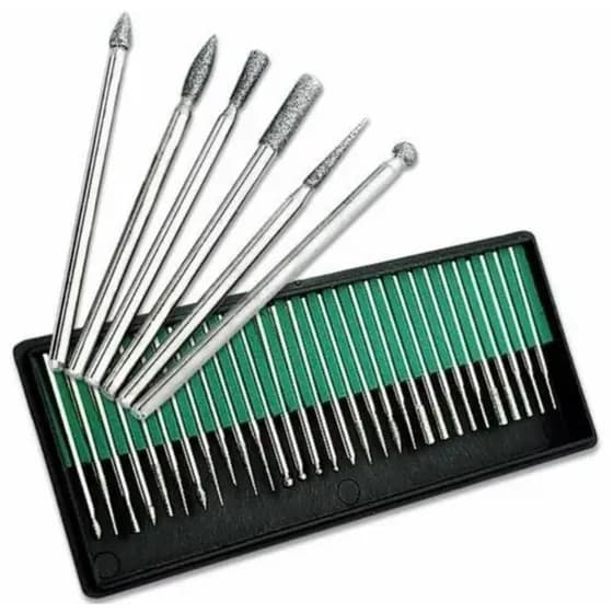 Kit 30 kits Brocas P Lixadeiras Elétricas Unhas Nail Acrigel broca para todos os motores