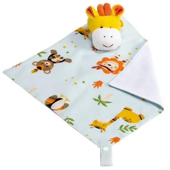 Naninha Com Porta Chupeta 100% Algodão Varias Estampas