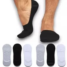 Kit 6/12 pares Meia Sapatilha Invisível Mocassim Masculina