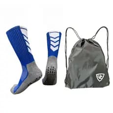 Meião Socks Antiderrapante Meia Futebol Corrida Compressão