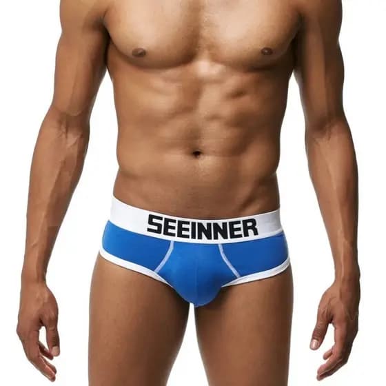 Cueca seeinner Com Enchimento Bumbum E Bojo Da Frente