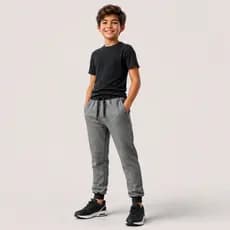 Calça de Moletom Infantil Juvenil Skinny Peluciada Felpuda Inverno Flanelada Tam. 6 a 14