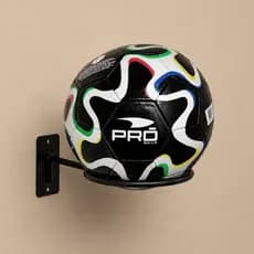 Suporte Bola Futebol Basquete Vôlei + Parafusos e Buchas Aço Reforçado 14x14cm