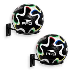 Kit02 Suporte Bola Futebol Basquete Vôlei + Parafusos e Buchas Super Reforçado