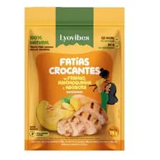 Comida Liofilizada Snack de Frango Mandioquinha e Abóbora Lyovibes