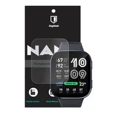 Película Para Amazfit Bip Max Kingshield Nano Vidro - Fosca