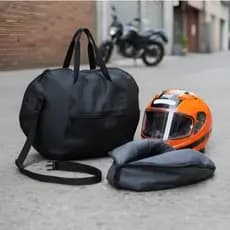 Porta Capacete Moto Universal – Bolsa Acolchoada, Leve, Resistente e Fácil de Levar