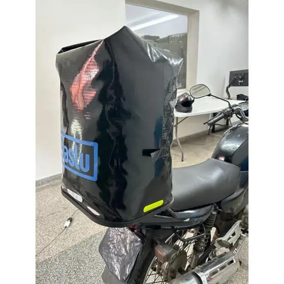 Bau Moto lona Impermeável Reforçado 45L Baslu