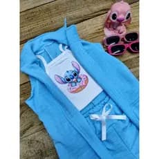 conjunto infantil menina STITCH blogueirinha , festa , casual , verão