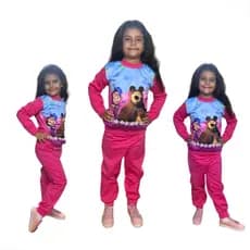 Conjunto Moletom Marsh e Urso Menina Confortável com Temas Variados