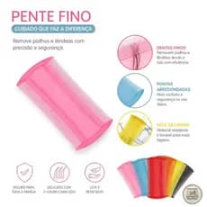Pente Fino Reforçado para Piolhos e Lêndeas | Alta Precisão e Durabilidade