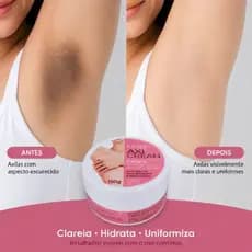 Creme Clareador Axi Crean ✨ Hidrata e Clareia Axilas, Virilha e Dobras