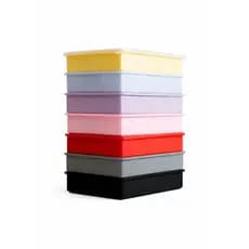 Forma de Gelo Luxo Silicone 18x12cm com Tampa 15 Cubos Livre de BPA Reutilizável Flexível Resistente