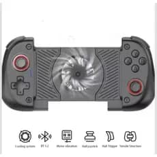 controle sem fio celular X3 com Cooler de resfriamento, efeito hall, compatível gamepad para Android/iOS/PC/switch