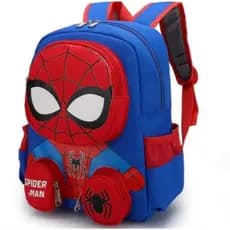 Mochila Homem Aranha Cartoon Super Heróis Mochila Menino idade 3-6anos