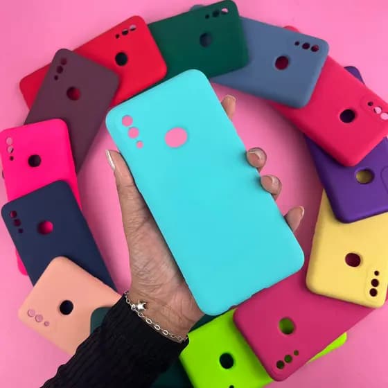 Capa Capinha  Samsung A10S Aveludada Flexivel Silicone