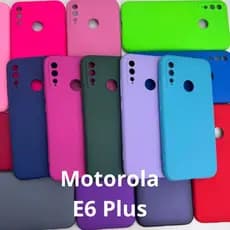 Capa Capinha  Motorola Moto E6s  Aveludada Premium Motorola silicone