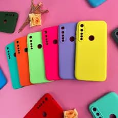 Capinhas Capa Motorola  G7 Play G8 Plus / moto G8 play / Moto G8 Power Lite case premiun Aveludada Silicone