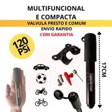 Novo Multi-funcional Mini Bomba De Ar Bicicleta Ciclismo Bike Pneu