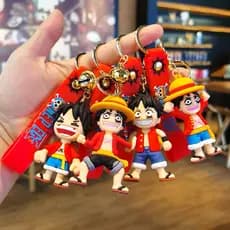 Chaveiro 3D One Piece Alta Qualidade – Personagens Colecionáveis Anime