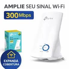 Repetidor De Sinal Wifi Expansor WirelessTl-Wa850re 300 Mbps Tp-Link Repetidor Wifi