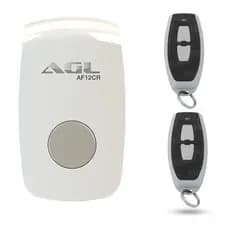 Agl Botoeira C/ Fonte E Receptor P/ Fechadura + 2 Controles