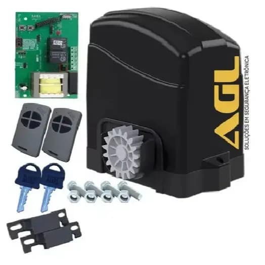 Motor Portao Deslizante De Correr 350Kg 127 ou 220V Agl Weg