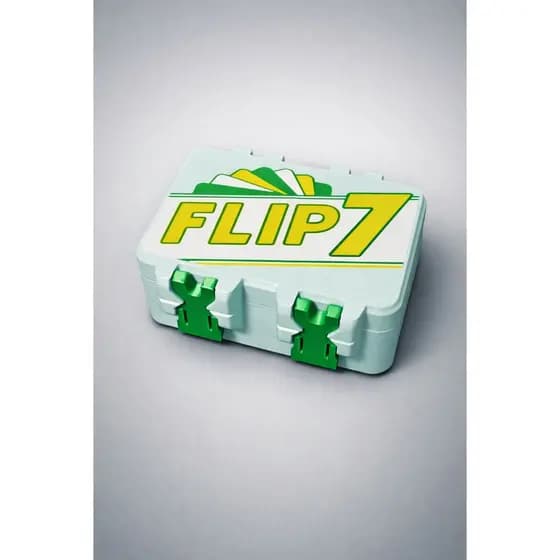 Caixa para Cartas Flip7 Organizadora Compacta e Resistente