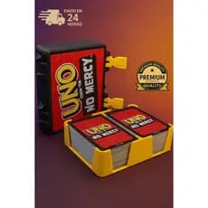 Caixa Jogo Cartas Uno No Mercy Original Box Protetor Organizador