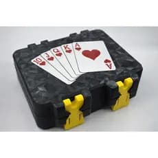 Caixa Baralho Jogos Poker, Truco, Buraco, Paciência | Estojo Cartas