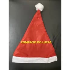 Kit Com 6 Gorro Natalino Papai Noel Touca G21306