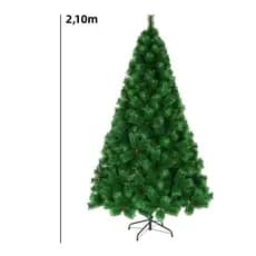 Árvore De Natal Pinheiro Luxo 2,10m 566 Galhos A0221e / 1,80m 420 Galhos A0218e / 1,50m 260 Galhos A0215e