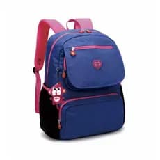 Mochila Feminina Notebook Kika Com Chaveiro Kk23m04