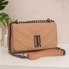 Bolsa Feminina Pequena De Lado E Transversal Alça De Corrente Tiracolo Lançamento Envio Imediato
