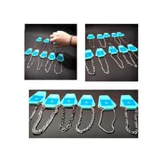 kit 10 Pulseiras Masculina Aço Inox Atacado Barato