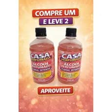 Álcool perfumado limpa e perfuma 500 ml Ótima qualidade.