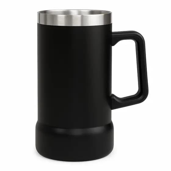 Caneca Térmica Lisa 710ml Inox | Parede Dupla e Isolamento a Vácuo | Cerveja e Chopp