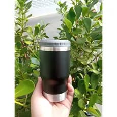 Copo térmico long neck 420mL (com abridor e 2 tampas)