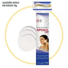 Discos De Algodão Apolo 70g Higiene E Cudado Facial