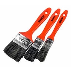 Kit Com 3 Peças De Pincel Para Pintura Tinta Latex Acrilica