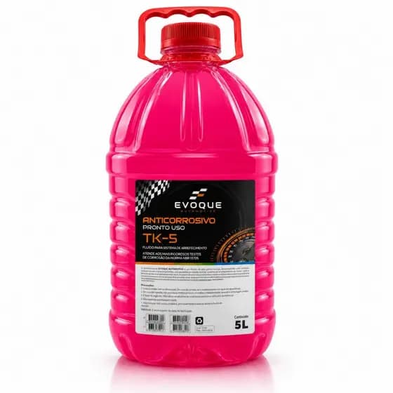 Aditivo Radiador Rosa Pronto Uso 5L Evoque TK5
