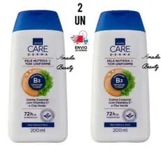 Kit 2 Avon Care Loção Corporal Uniformizadora de marcas 200ml Clareia + Uniformiza
