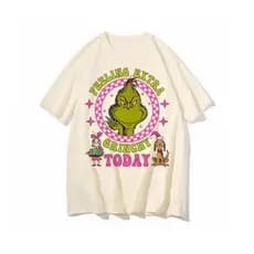 Camiseta Grinch Extra Today blusa feminina masculina unissex estampas natalinas camisa divertida natal presente
