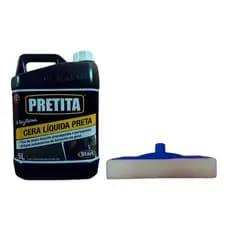 Pretinho Cera Liquida Pretita Tingir Pneu Piso Borracha 5l